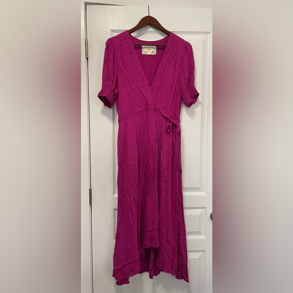 Maeve Faux Wrap Dress